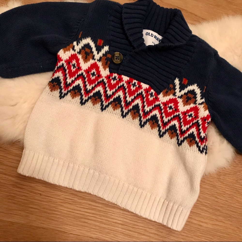 Preppy Baby Sweater - Picture 2 of 2